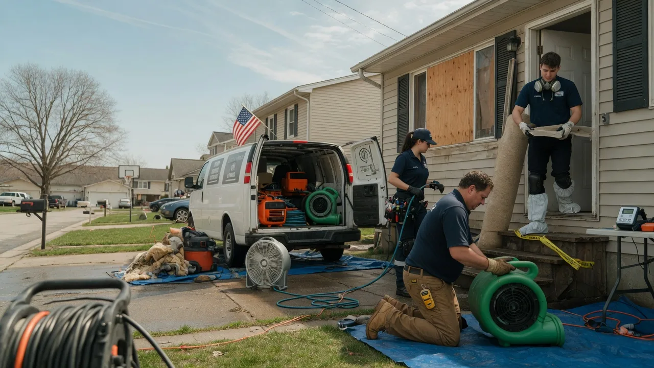 Water Damage Restoration in Shrewsbury, MA near me